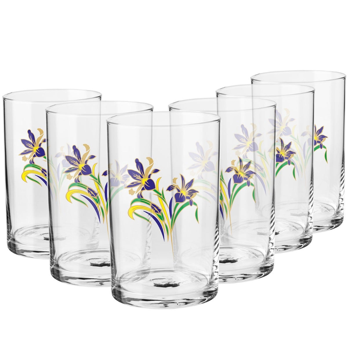 Szklanki Do Kawy i Herbaty Deco Irys KROSNO 250 ml 6 szt.