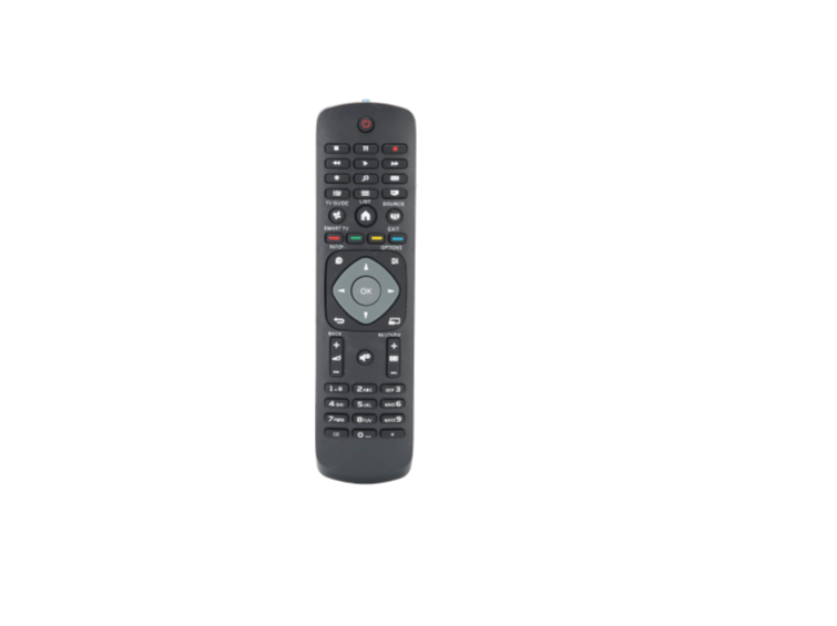 Uniwersalny pilot do telewizorów Philips – kompatybilny z LCD/LED – nie wymaga programowania – zasięg transmisji 8 m