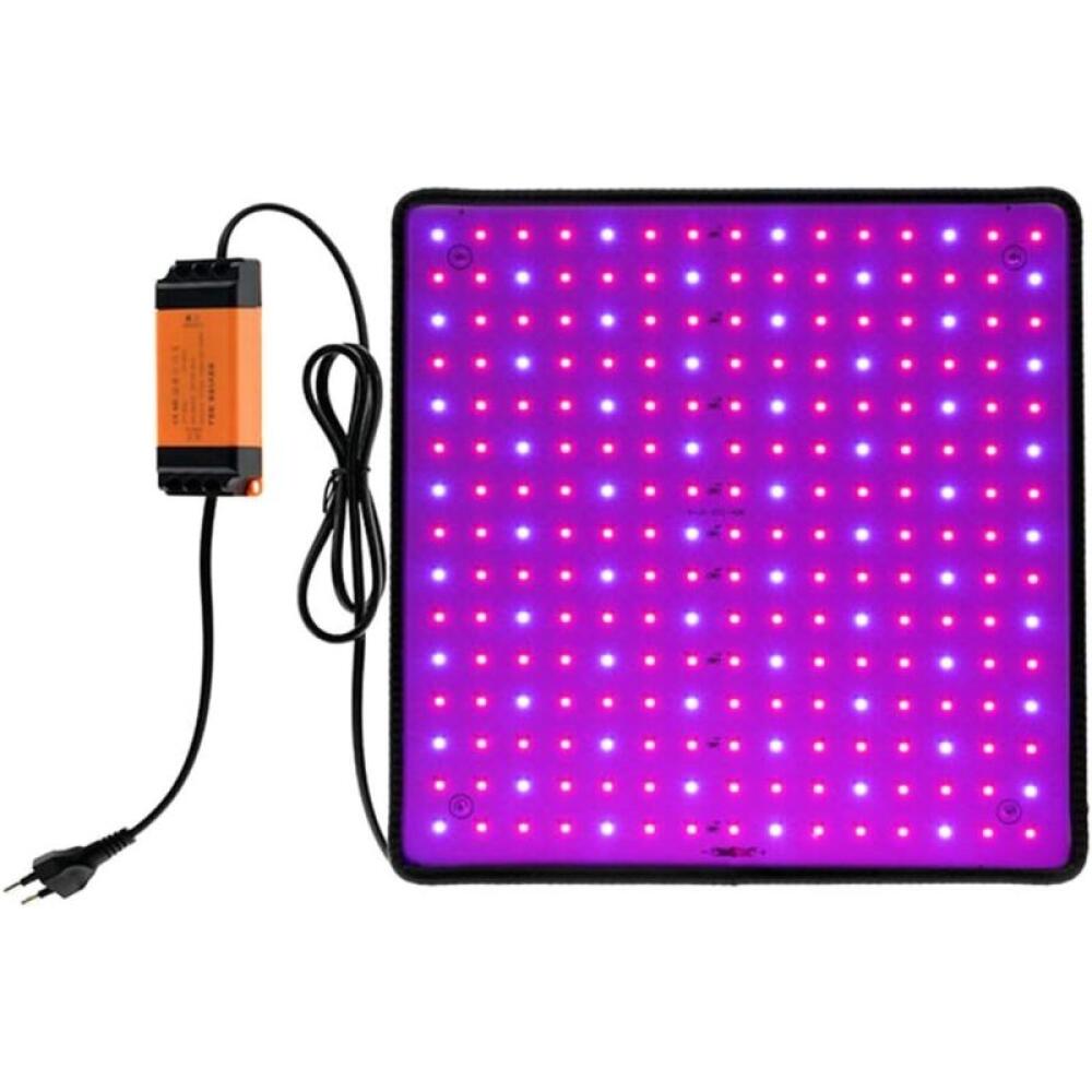 1000 W Czerwona i niebieska lampa LED do uprawy roślin, 225 diod LED, panel LED o pełnym spektrum do użytku wewnątrz pomieszczeń, z haczykiem
