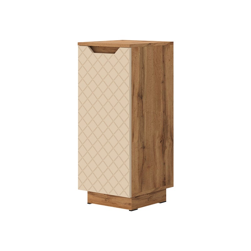 Vicco Szafka Midi Lotta, Dąb/kaszmir ze strukturą płytek, 33.4 x 81.9 cm