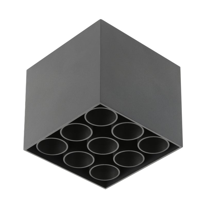 Oprawa sufitowa ARTEMIDA, LED, 20W, 1920lm, 4000K, AC220-240V, IP20, 38°, kwadrat, czarny - GTV LIGHTING