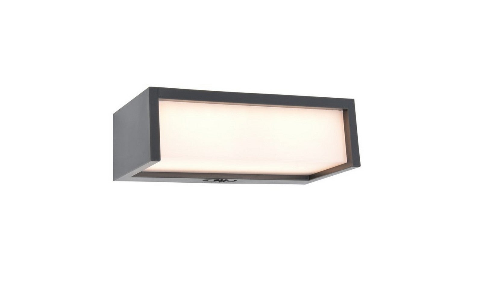 Kinkiet solarny czujnik ruchu PIR LED TELIS 11W tworzywo sztuczne ciemnoszary wym:5,7x18x9,6cm IP54 Lutec