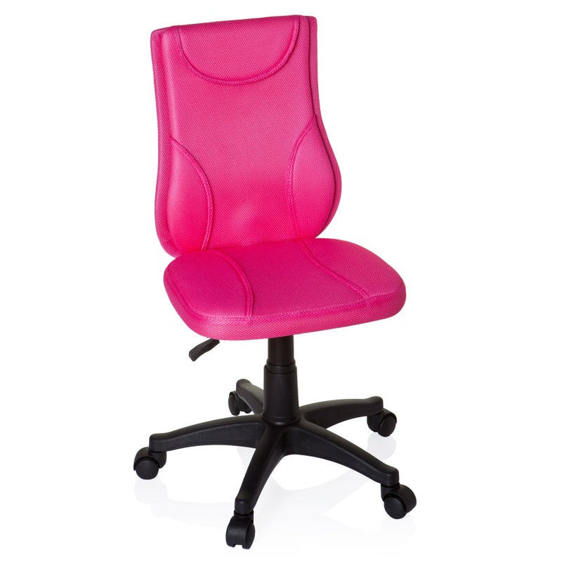 Krzesełko dziecięce KIDDY BASE Różowe hjh OFFICE
