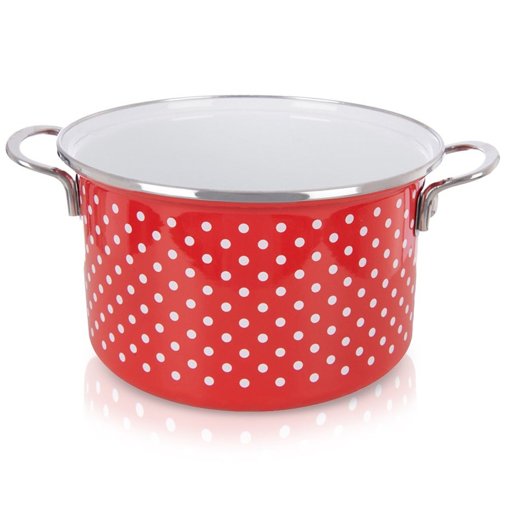 Garnek emaliowany TECKA 22 cm, 4 l
