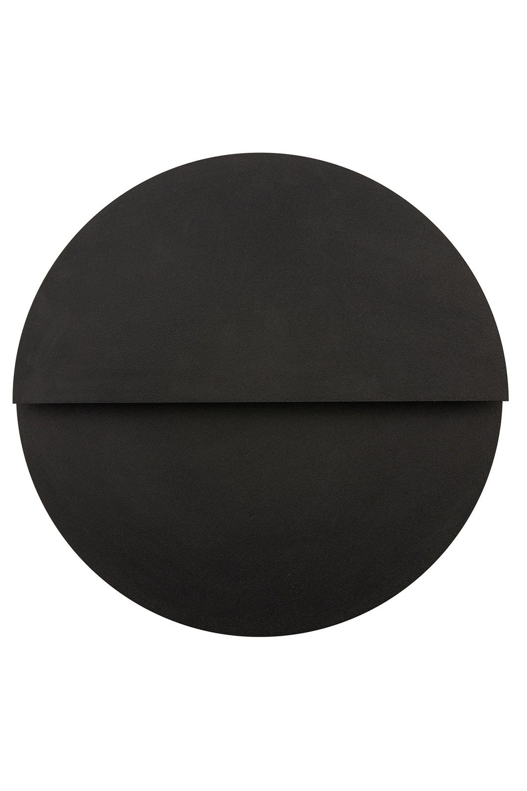 Kinkiet ścienny dekoracyjny okrągły nowoczesny czarny 36 cm LUNA LED 7W Sigma Lighting