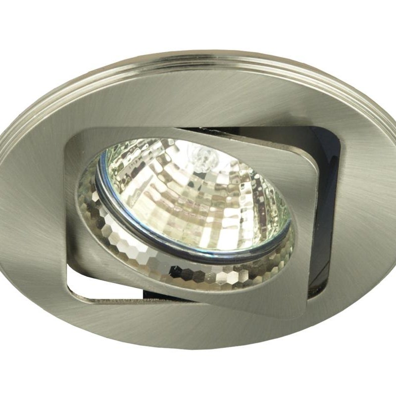 Oczko sufitowe satynowe okrągłe ruchome 1xMR16 50W UO-16 Candellux