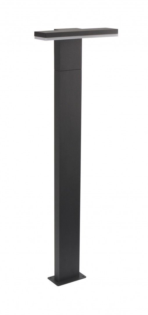 Lampa ogrodowa stojąca Fler ciemnoszara LED 10W 4000K 720lm IP54 wym: 78 x 24 x 9,1 cm aluminium SU-MA