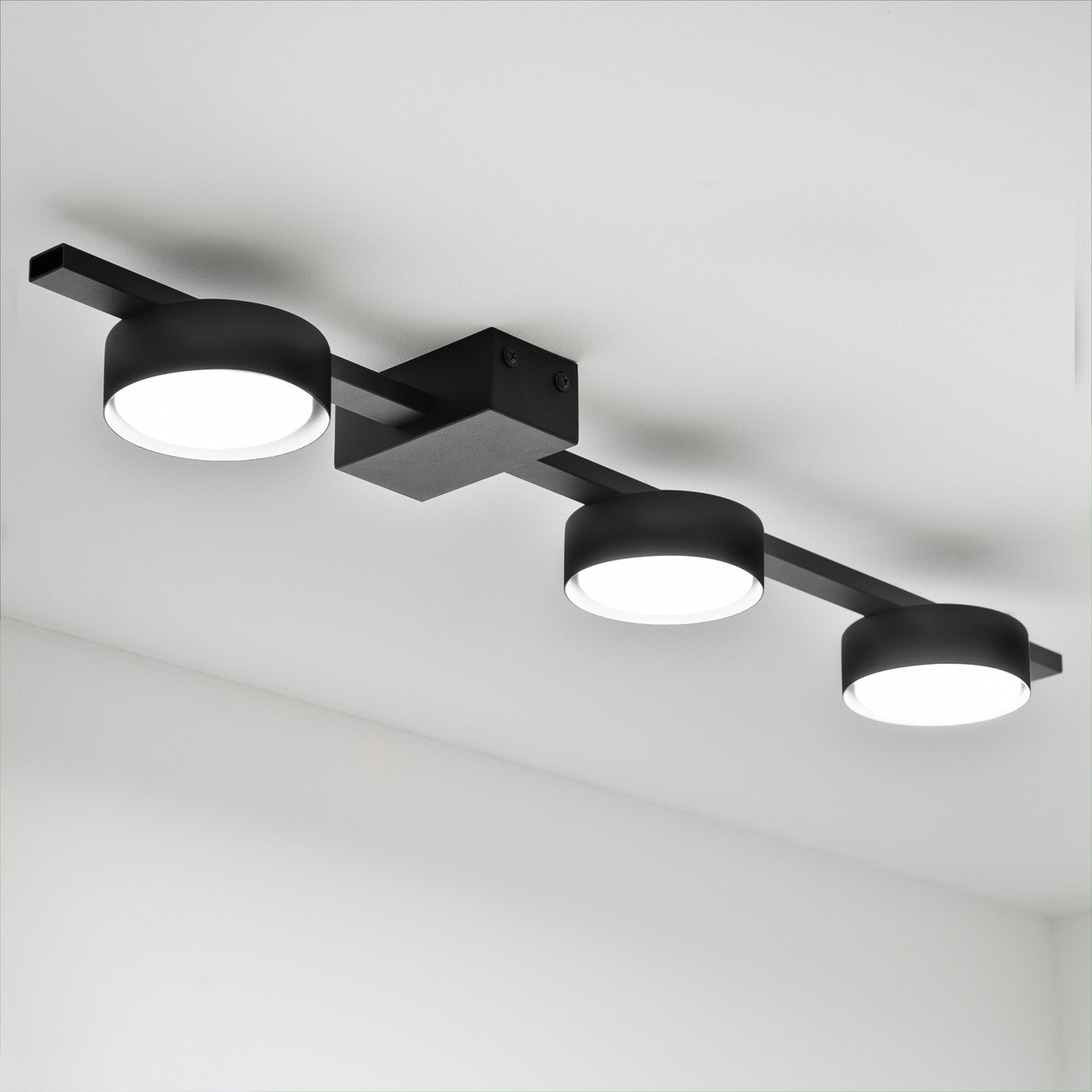 Lampa Sufitowa Lumiled Oprawa Halogenowa LED 3x GX53 Spot Kinkiet Reflektor Ścienna 1 szt.