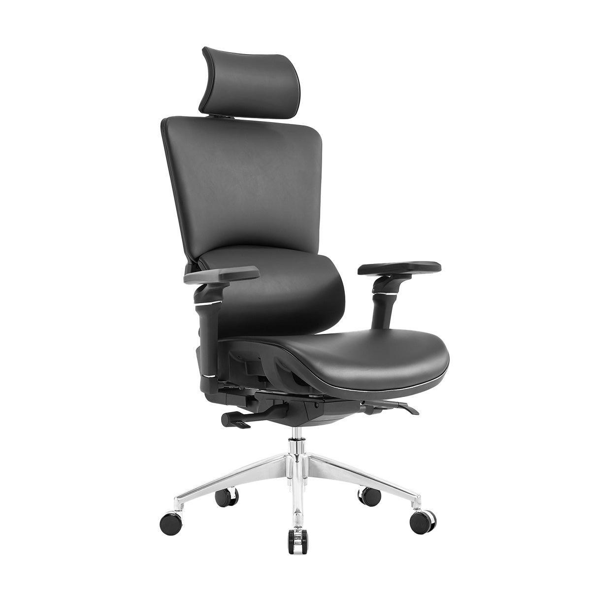 Fotel biurowy obrotowy ergonomiczny 6D Spacetronik EGAN Czarny