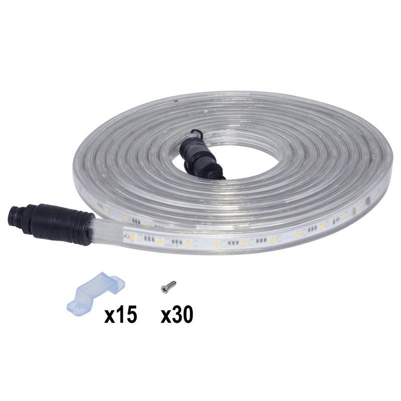 Taśma LED zewnętrzna FLEXOUT EXTENSION - dł. 5 m - zmienna barwa RGB i neutralna biel 4000 K - 1000 lumenów/m - INSPIRE