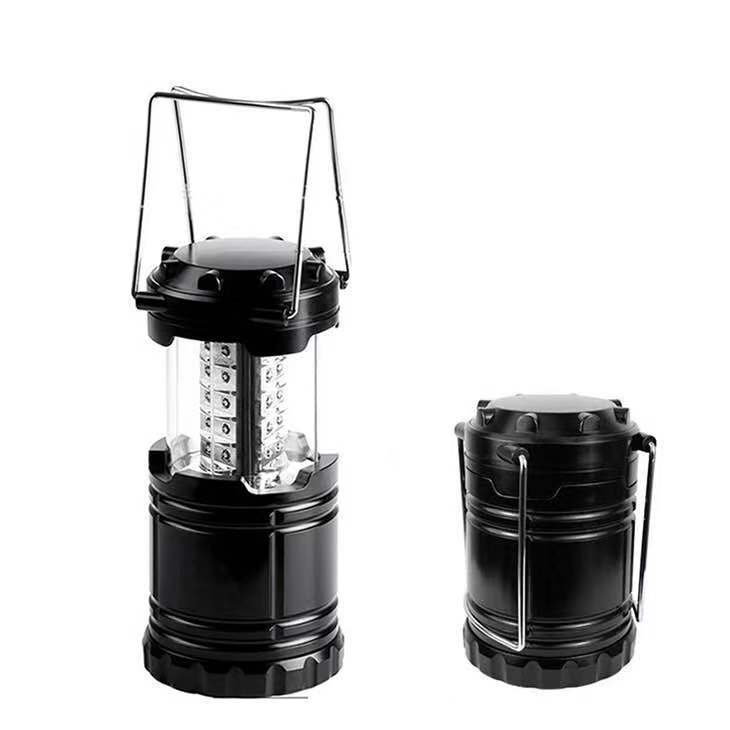 Rozkładana lampa solarna do biwakowania, bardzo jasna, przenośna latarka LED, wodoodporna, do czytania, wędrówek i w sytuacjach awaryjnych.