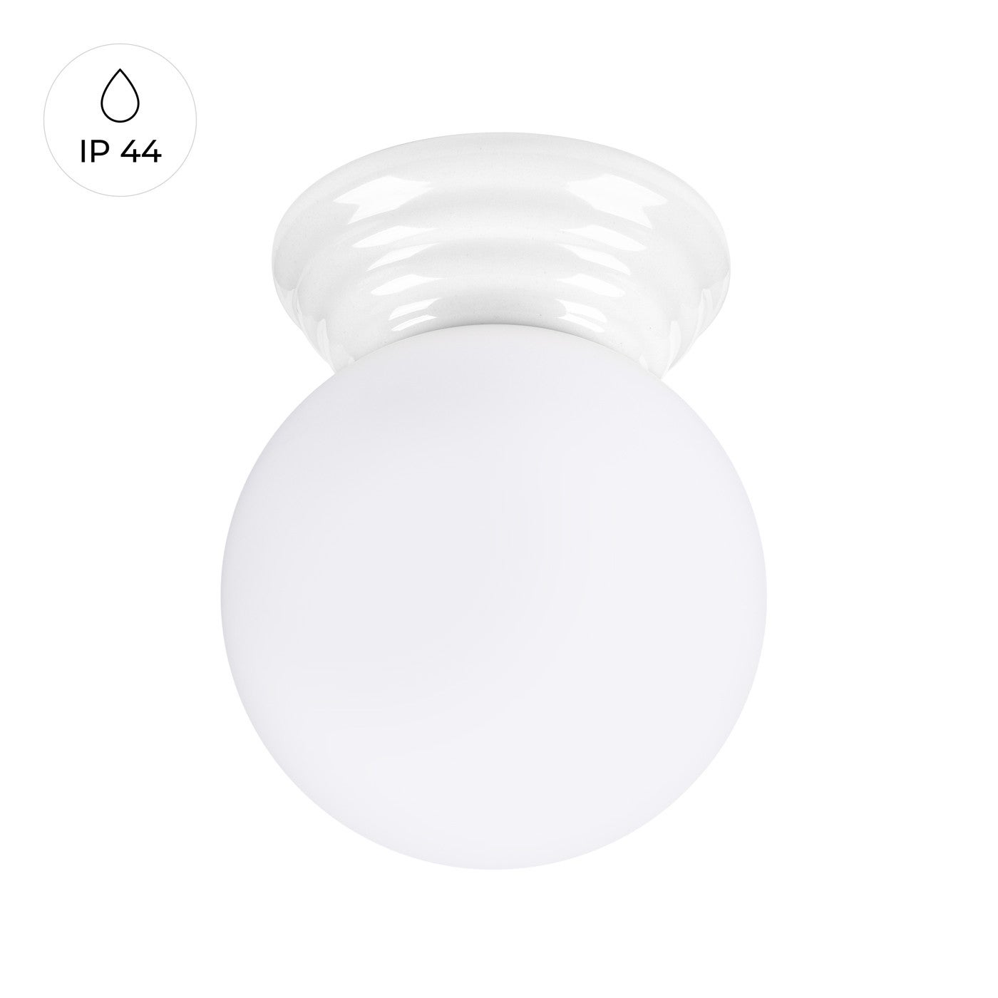 Plafon Sollux Lighting ZORI biały IP44