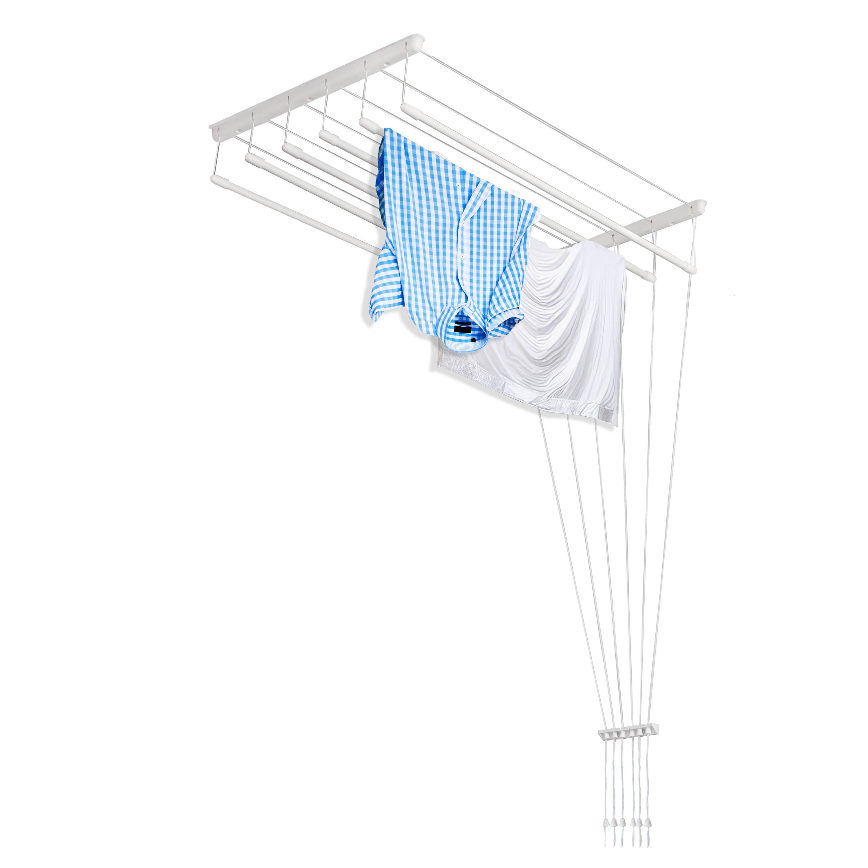 Suszarka sufitowa Sepio biała 6 prętów 100 cm 1 szt