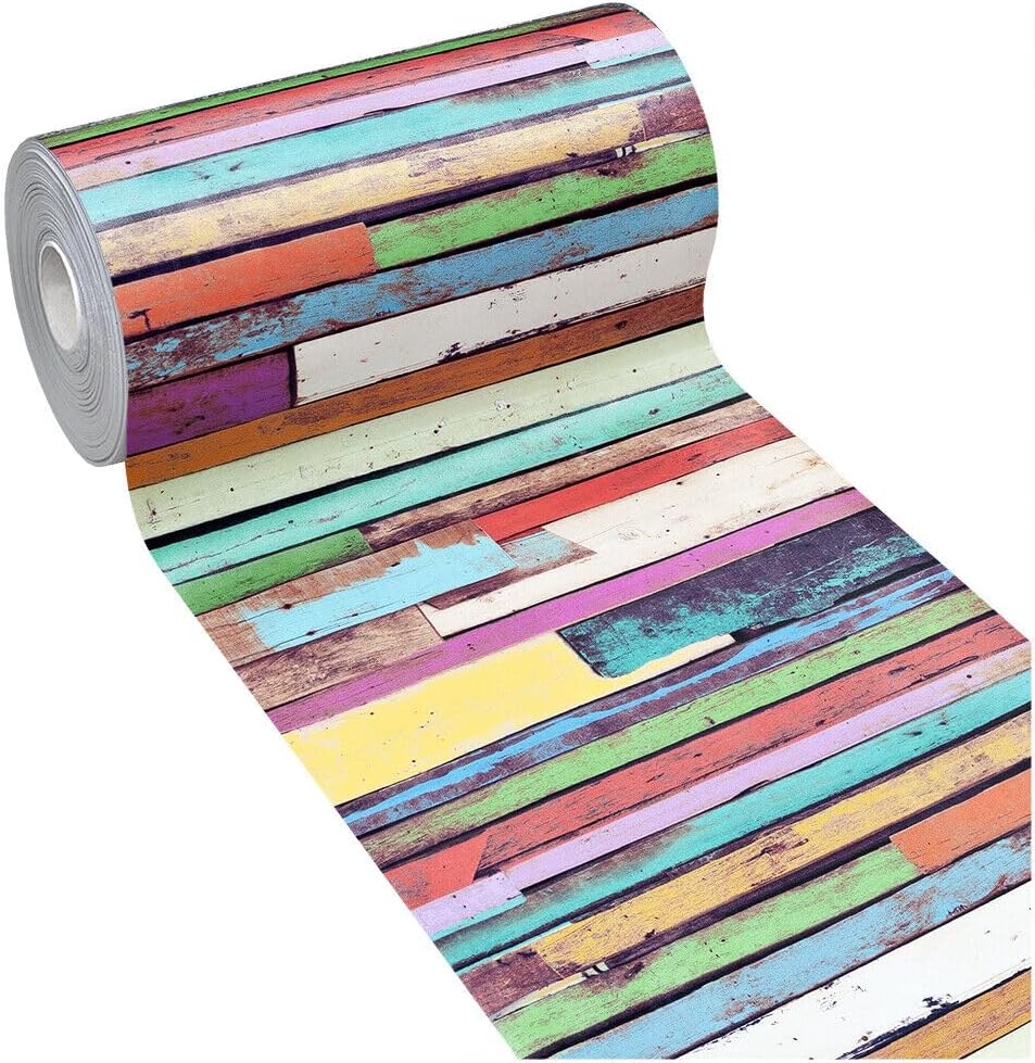 Dywan Kuchenny Pvc 51x80 cm Odporny Na Plamy Nowoczesny Biegacz Antypoślizgowe Zmywalny Kolorowe Listwy