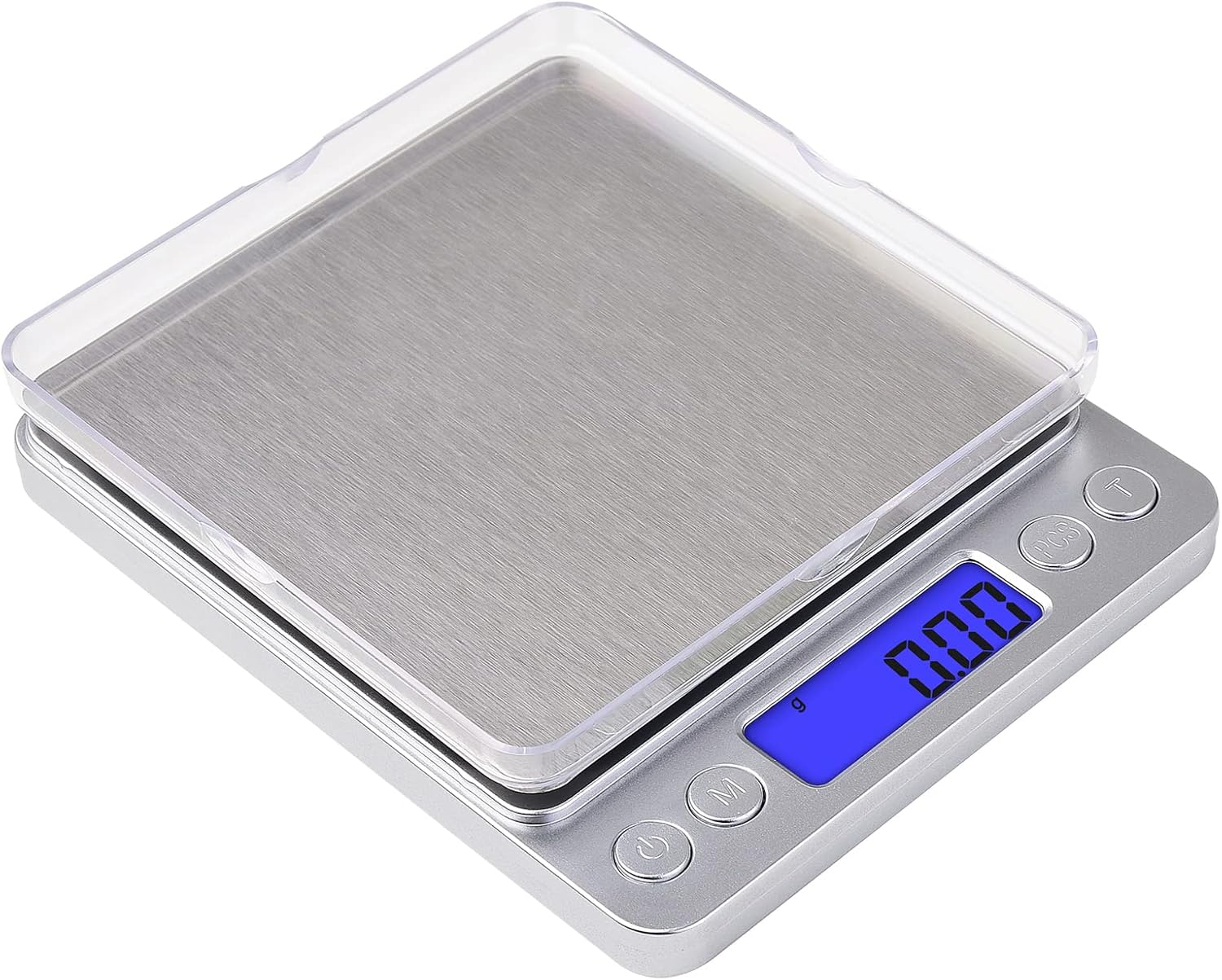 Waga precyzyjna 500 g/0,01 g, 1 sztuka, waga kuchenna/kieszonkowa/jubilerska, wysokiej precyzji waga elektroniczna, ekran LCD