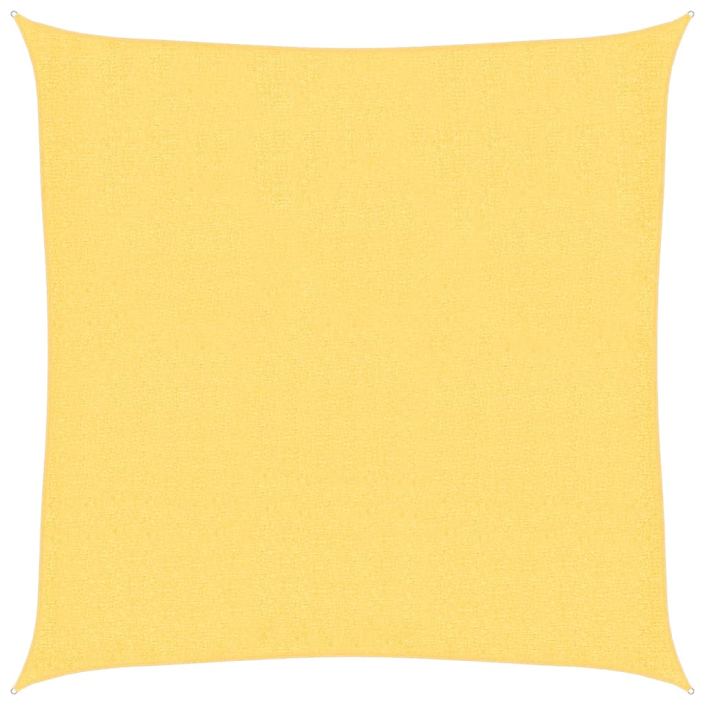Kwadratowy materiał żaglowy 3,6x3,6 m PEHD beżowy