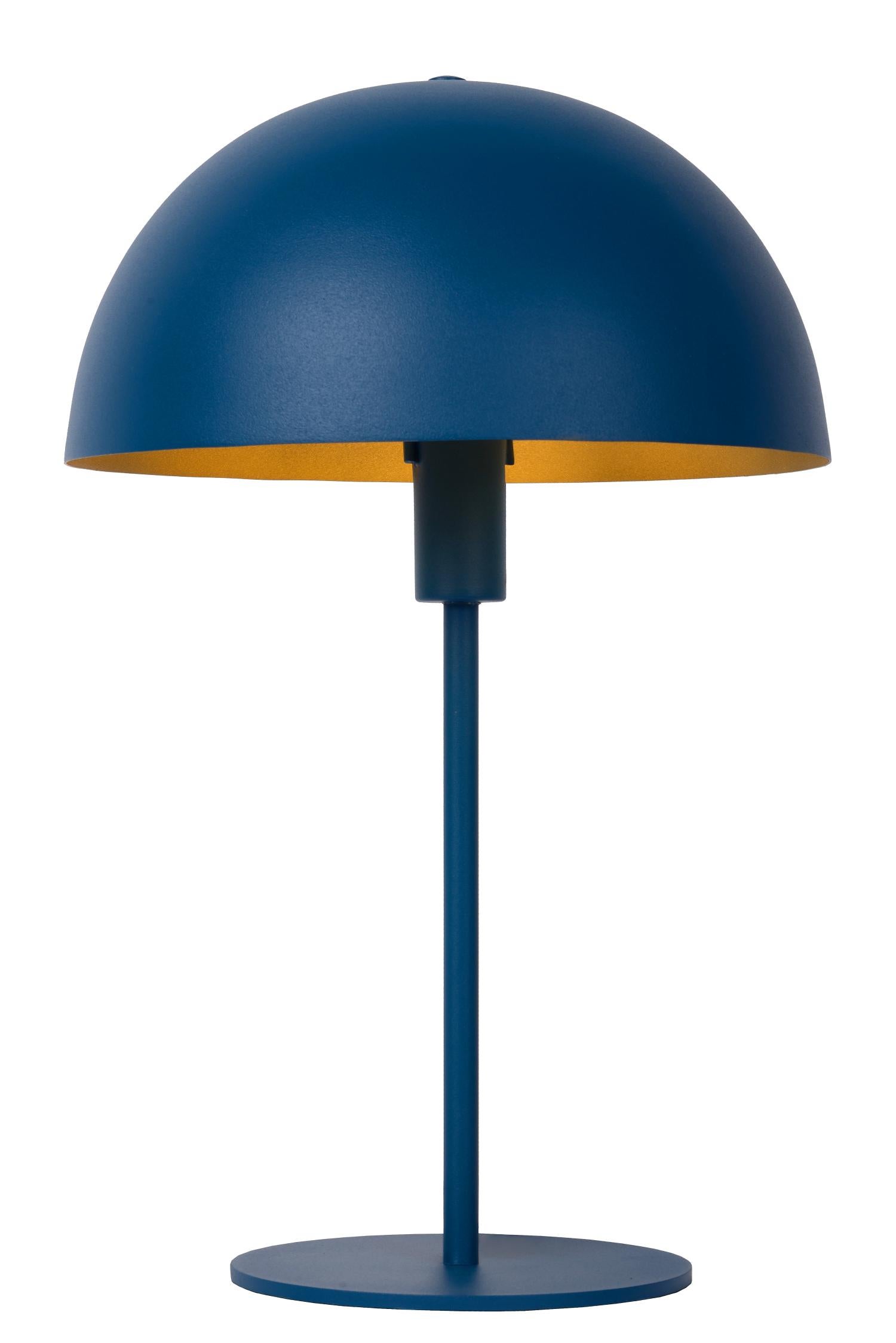 Lampa stołowa Siemon niebieska 1xE14x25W Lucide