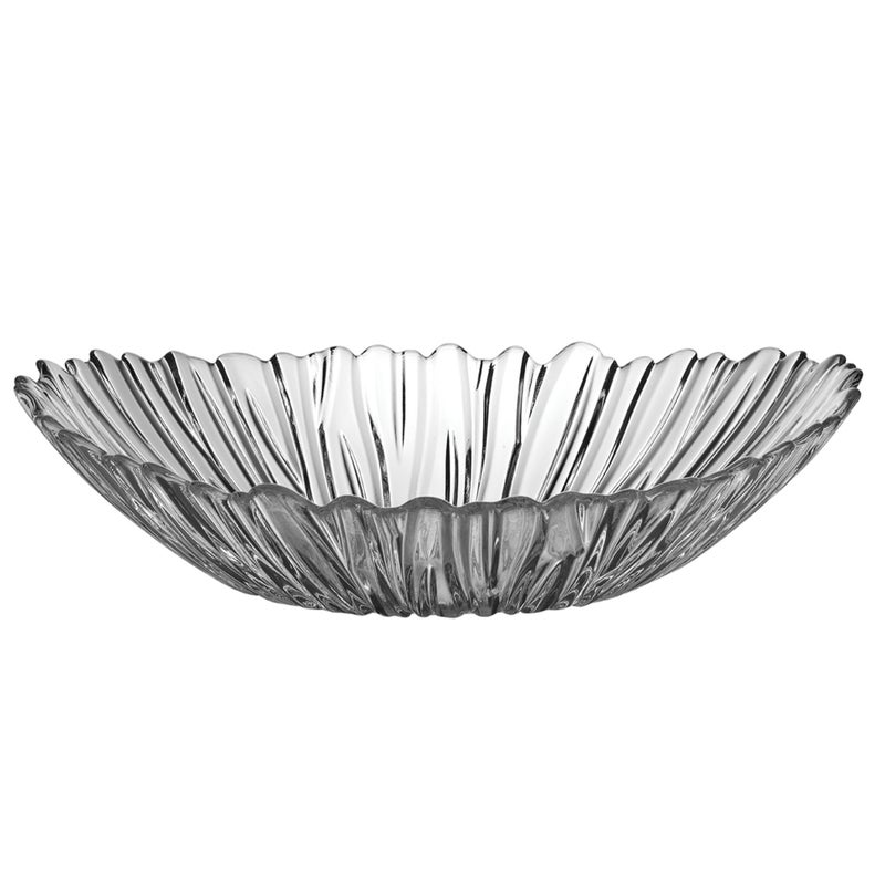 Szklany element centralny Pasabahce Oval, model Aurora, 33 cm