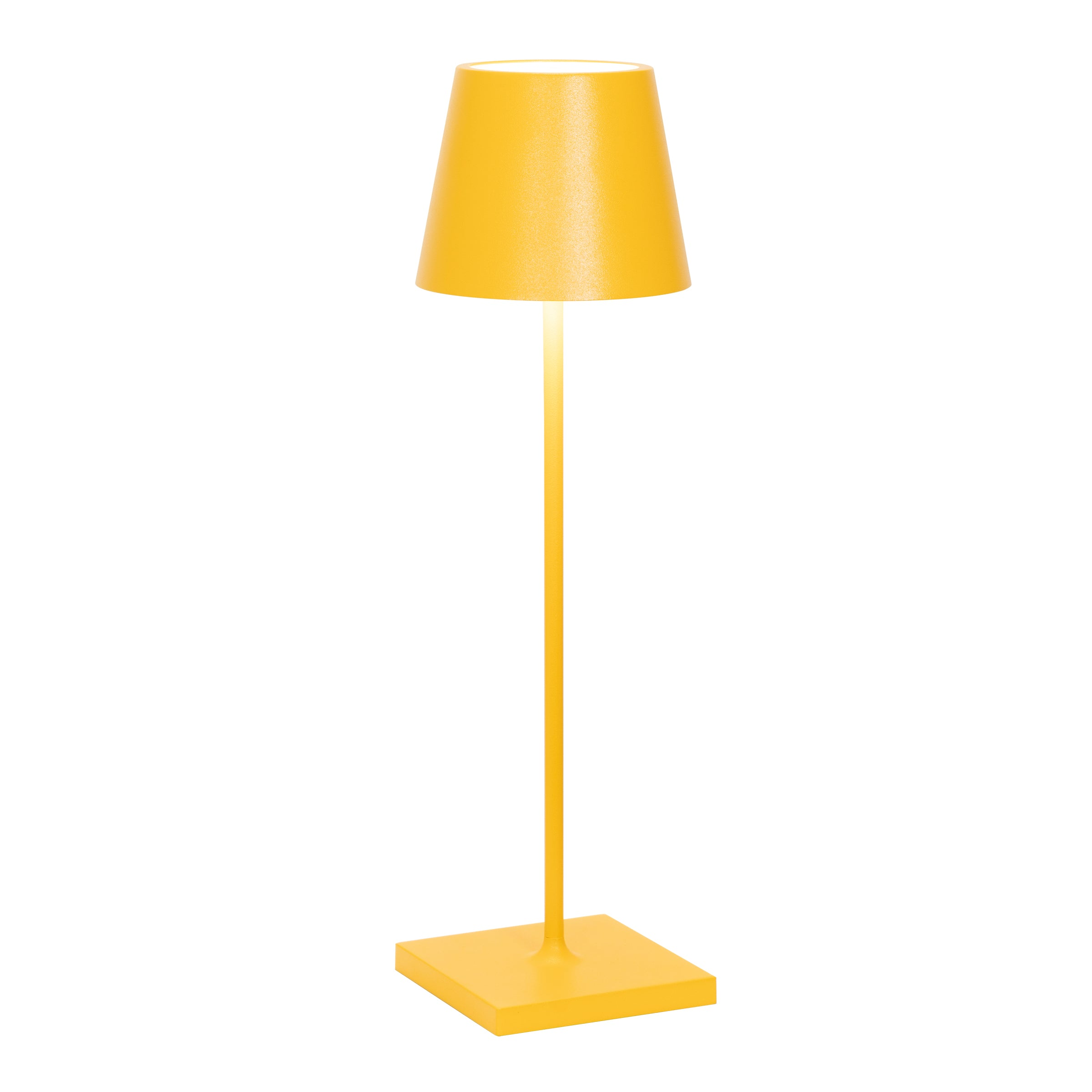 Zafferano - Poldina Pro Ochre Lampa stołowa LED z możliwością ładowania i ściemniania - 2,2 W 2200-2700-3000 K