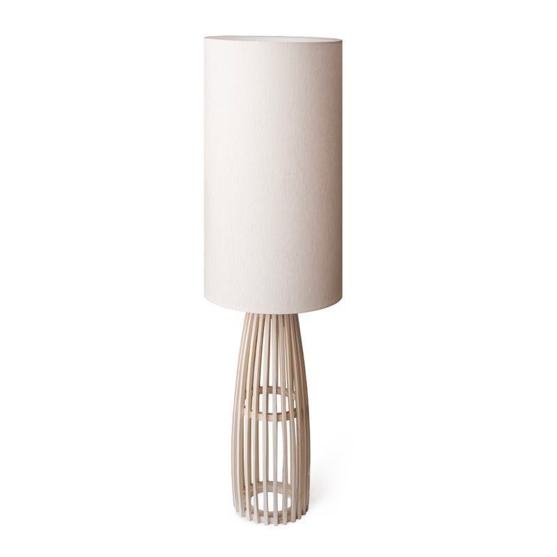 LAMPA DREWNIANA LISTWOWA 23x23x66CM