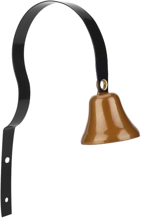 Dzwonek retro dla rzemieślników, metalowy dzwonek, ścienna dzwonek, stara dekoracja do drzwi wejściowych