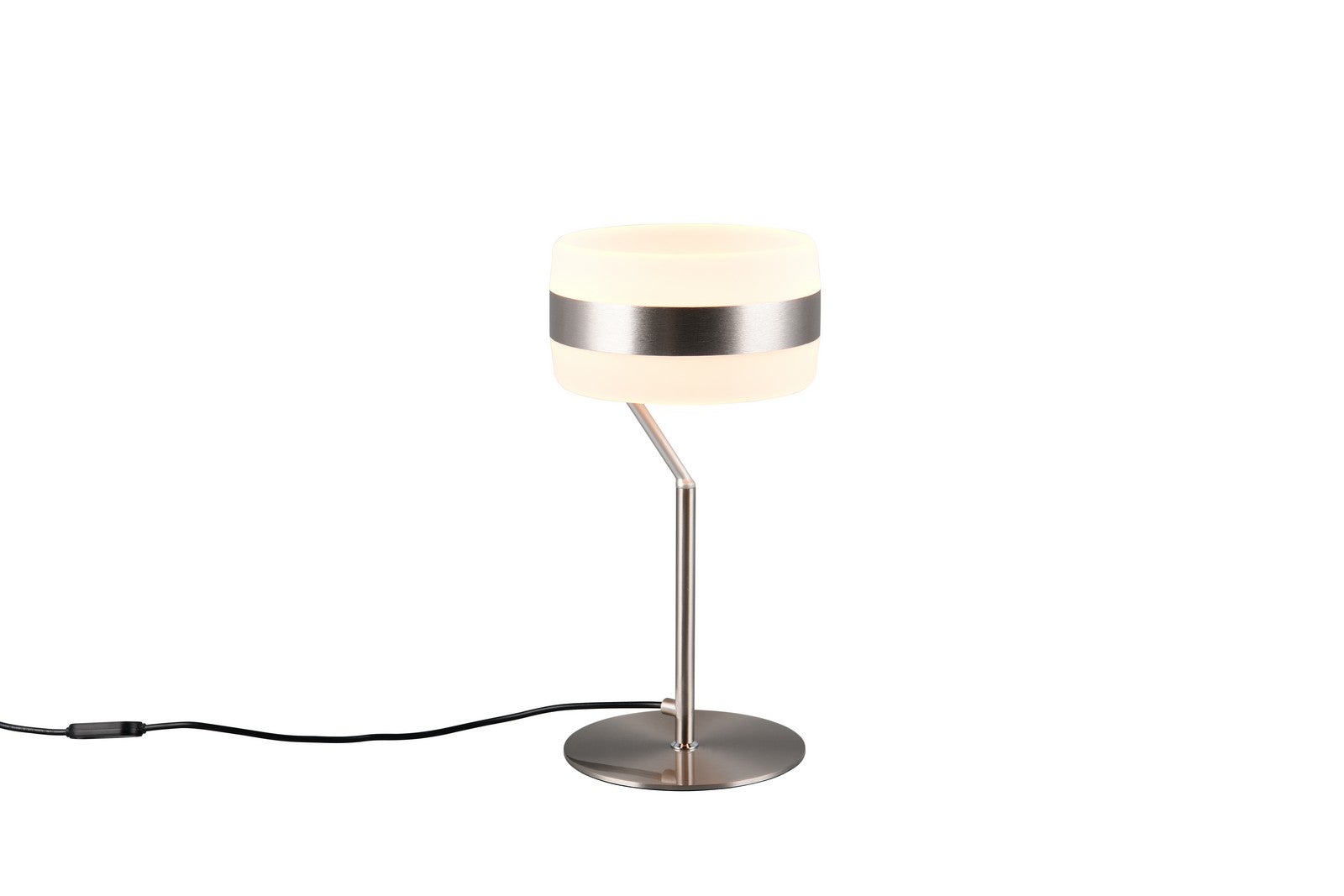 Lampa stołowa LED DIOS chromowana-srebrna 8W zmienna (ciepła / neutralna) 950lm metal wym:30x15,2x15,2cm IP20 Trio