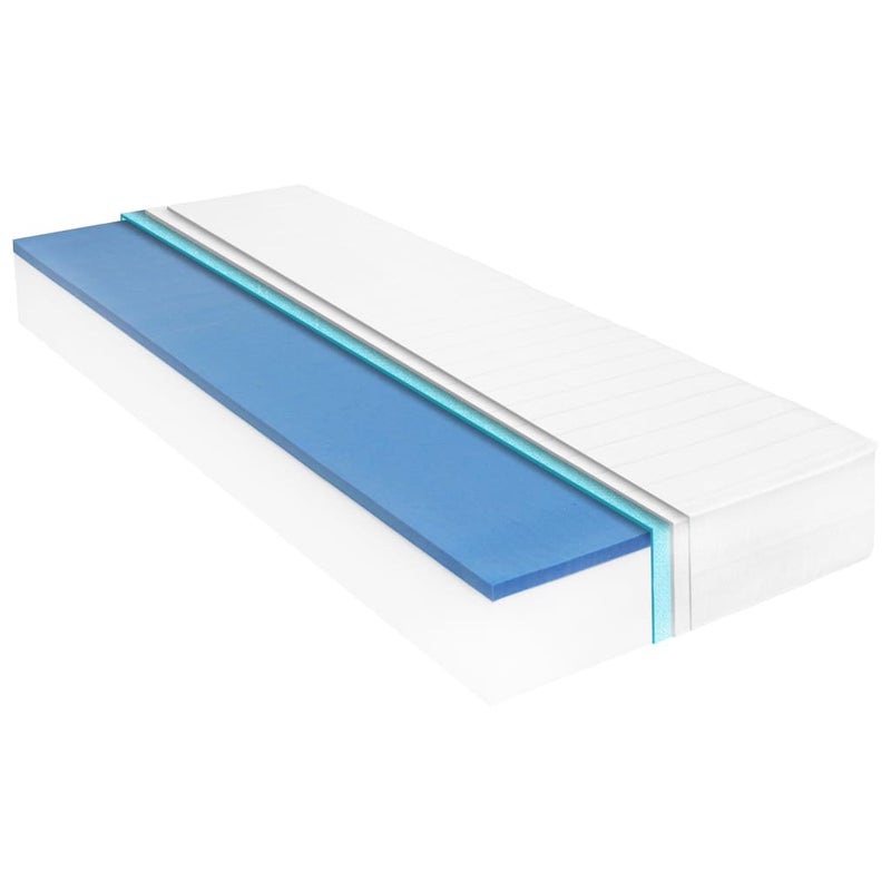 Materac, 100x200 cm, pianka memory visco, 18 cm H2 vidaXL