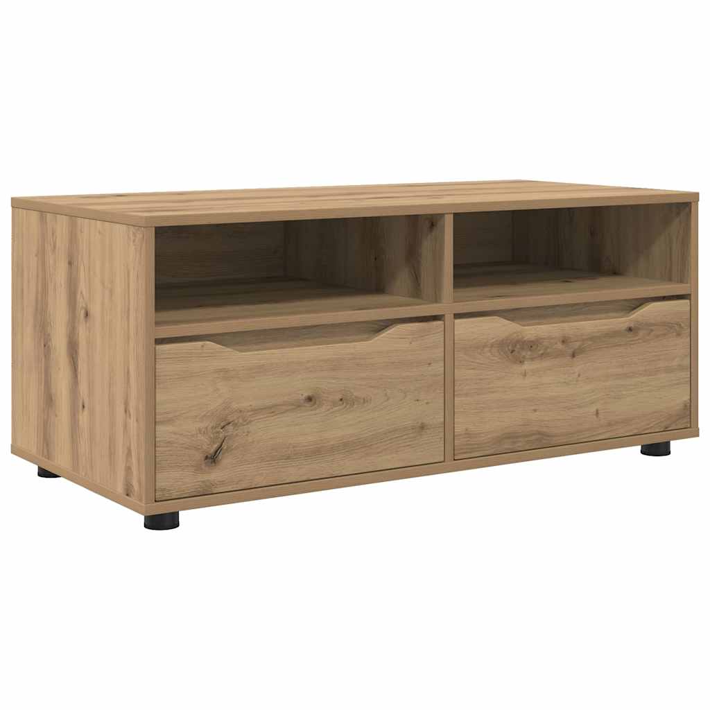 Szafka pod telewizor 100 x 48 x 43 cm Dąb rzemieślniczy
