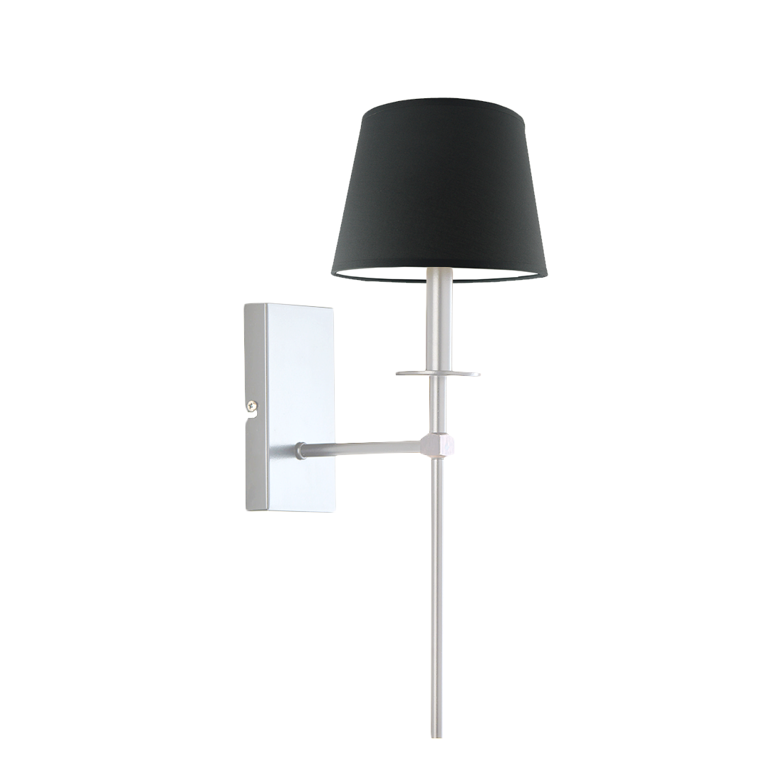 Kinkiet lampa ścienna lampa na ścianę z abażurem walec LOON