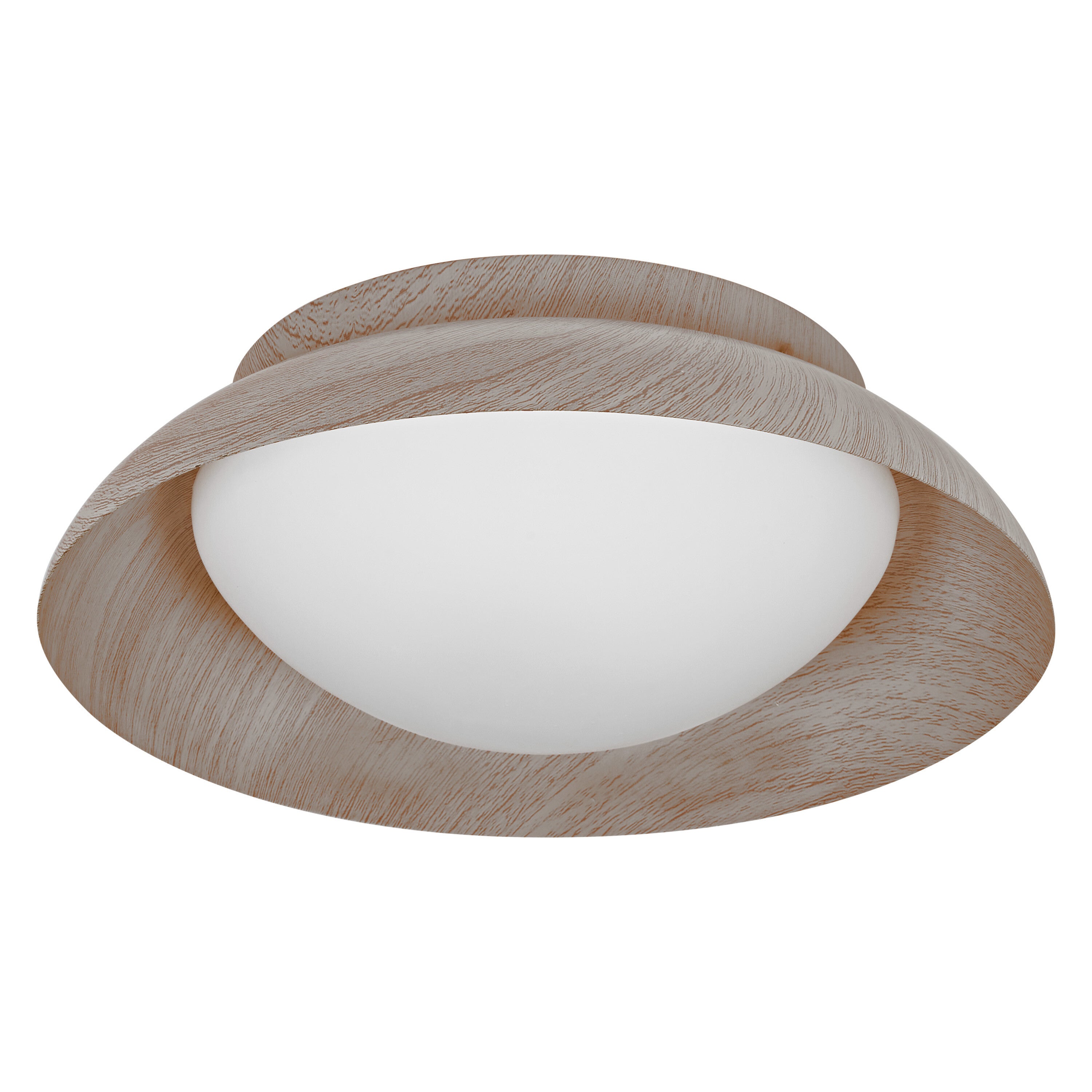 OSRAM Lampa sufitowa ORBIS MILAN 305mm, kolor drewna, 2XE27