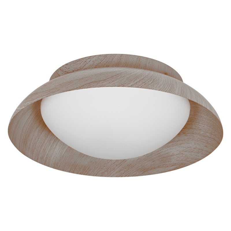 OSRAM Lampa sufitowa ORBIS MILAN 305mm, kolor drewna, 2XE27