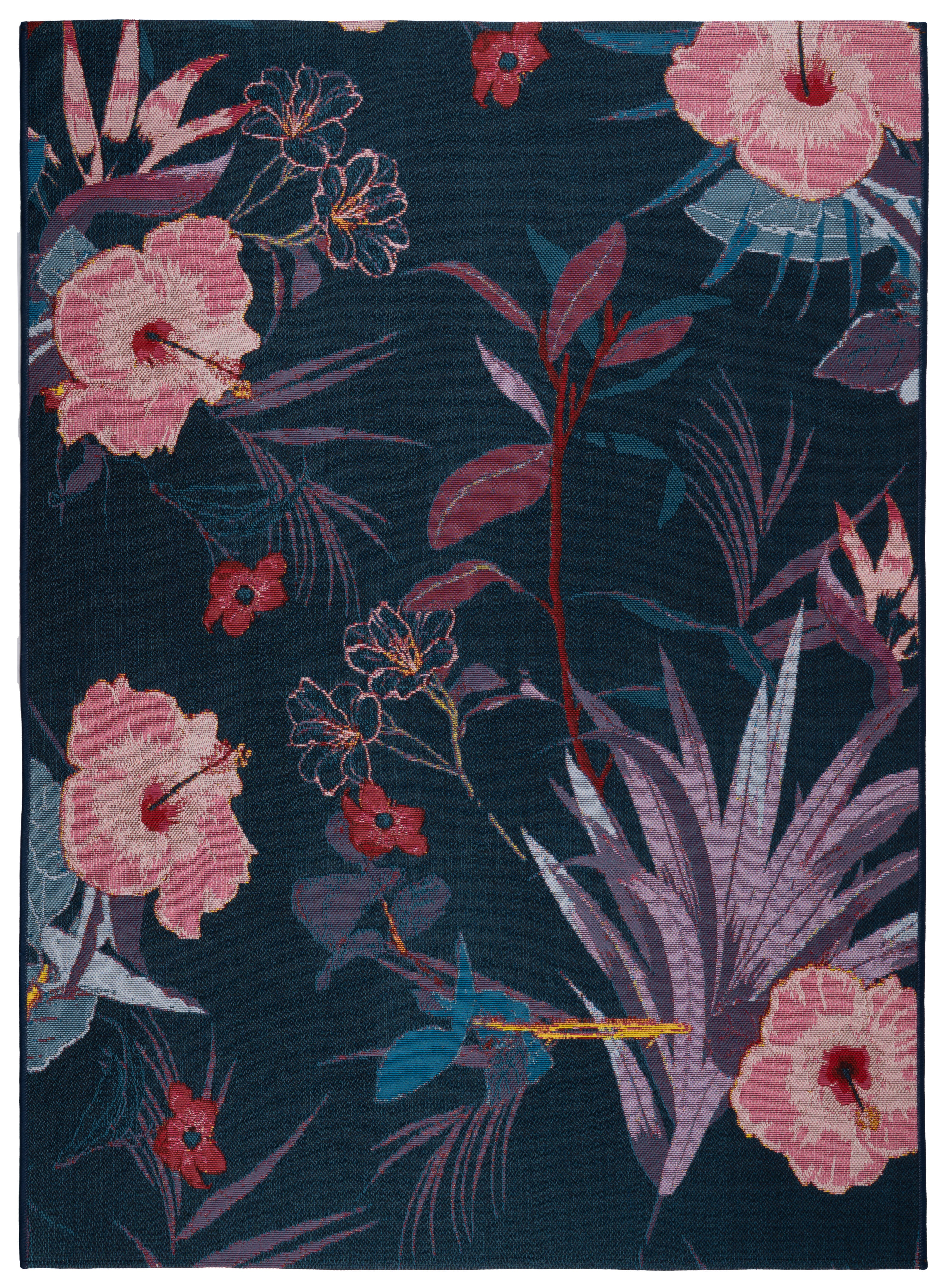 Dywan Multidecor Jungle Outdoor na zewnątrz i do wewnątrz 80 x 160 cm kwiaty różowe 1 szt.