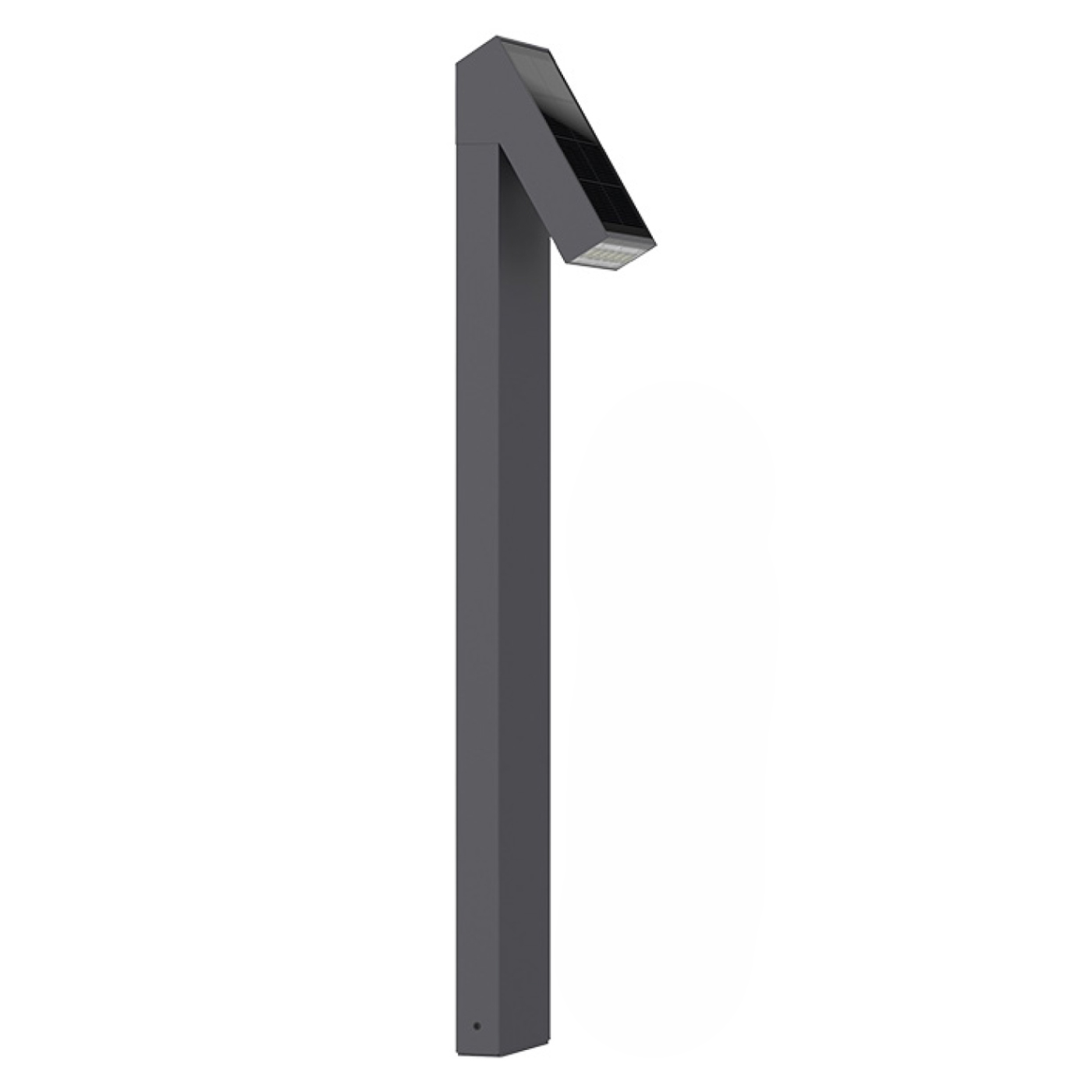 Lampa ogrodowa LED solarna IP65, 500 lm, z drążkiem i czujnikiem zmierzchu - 3000 K