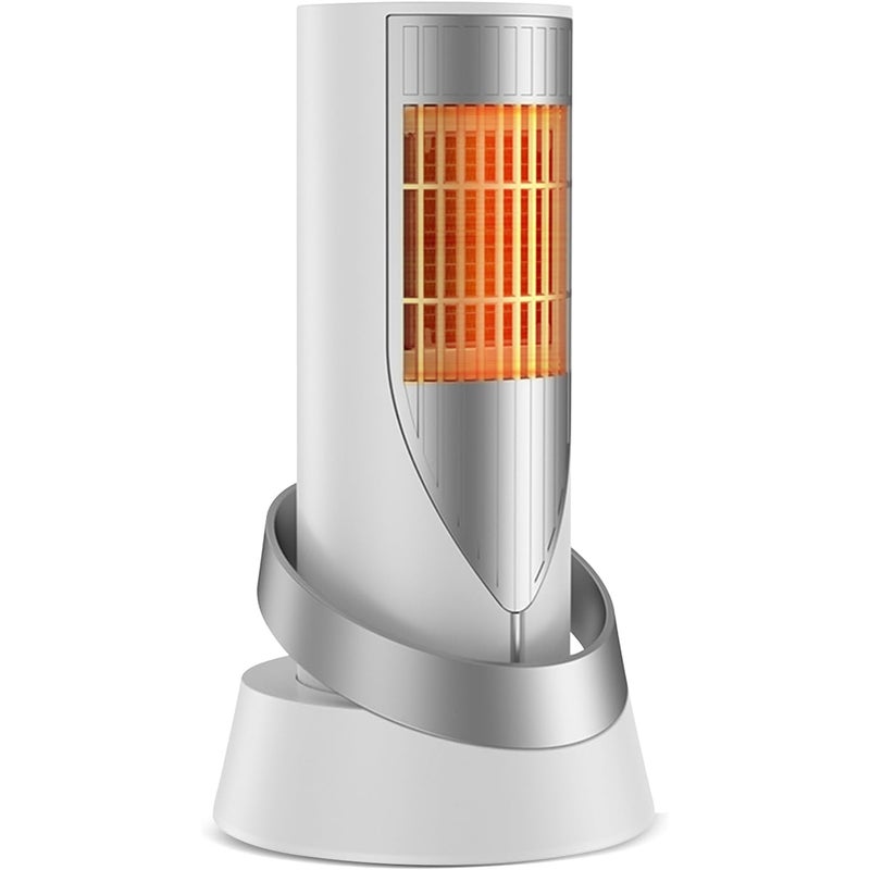 Ceramiczny grzejnik, ekonomiczny elektryczny termowentylator z termostatem, 1200 W, energooszczędny, przenośny, do biura