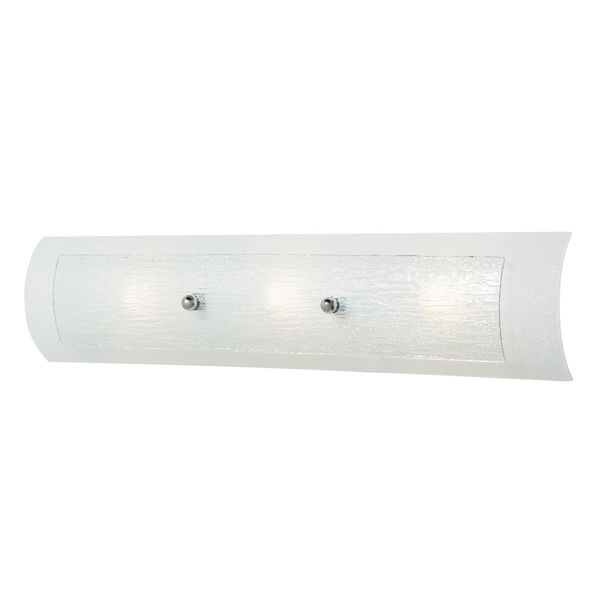 Kinkiet ścienny Duet polerowany chrom 3xG9x3W do łazienki wym: 13,6 x 61 x 13,6 cm szkło IP44 Hinkley