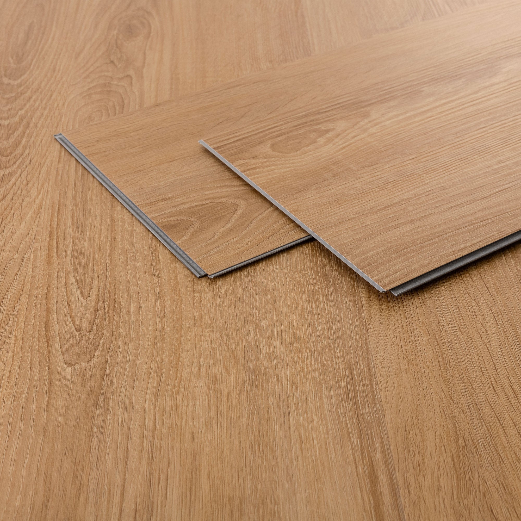 ML-Design panele winylowe na klik 122x18xcm 4,2 mm 6,16m²/28 desek dab piaskowy brazowy szare wygląd drewna wodoodporne klasa 34 podłoga PVC Deluxe
