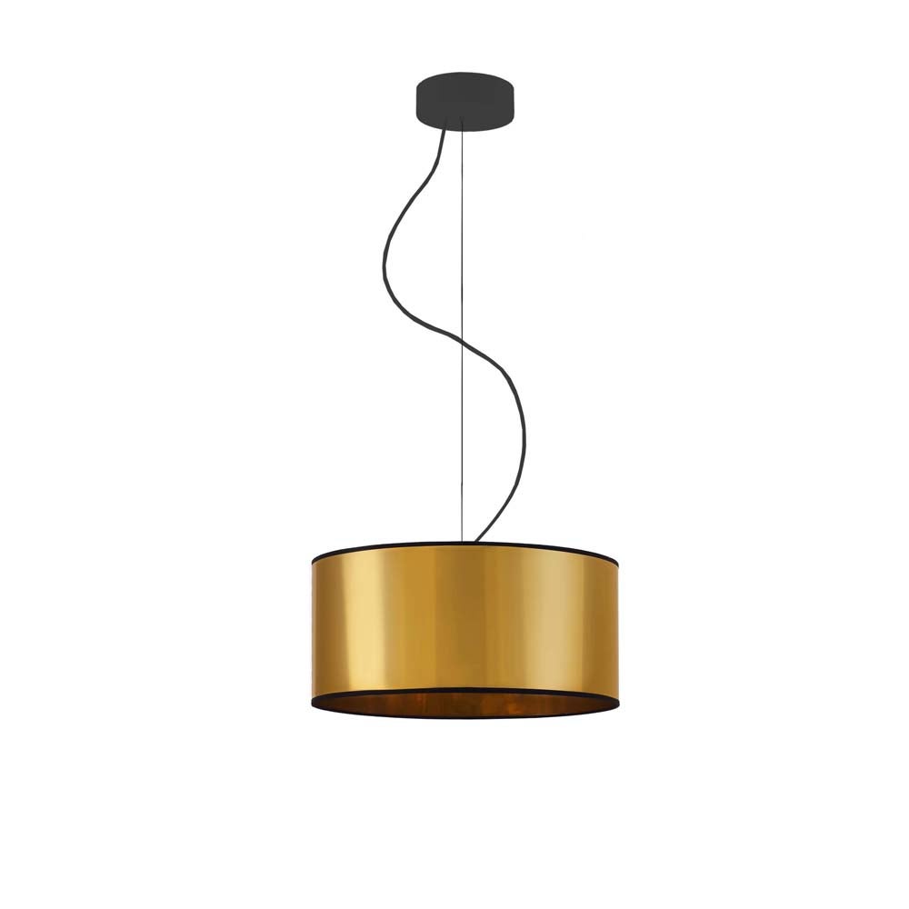 Lampa sufitowa żyrandol lampa wisząca z abażurem walec 30 cm BLUES