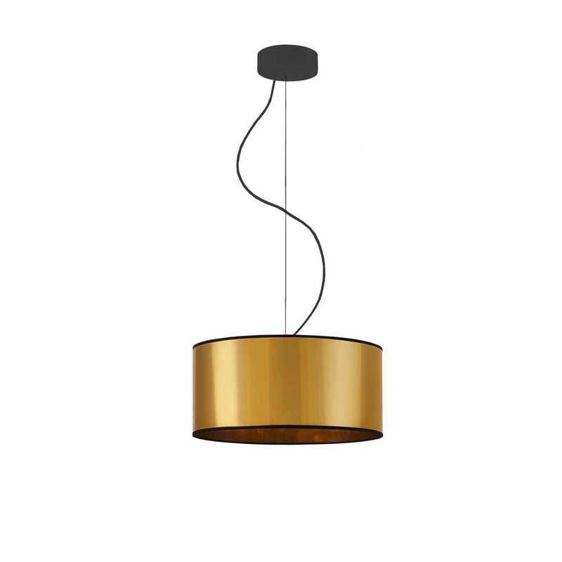 Lampa sufitowa żyrandol lampa wisząca z abażurem walec 30 cm BLUES