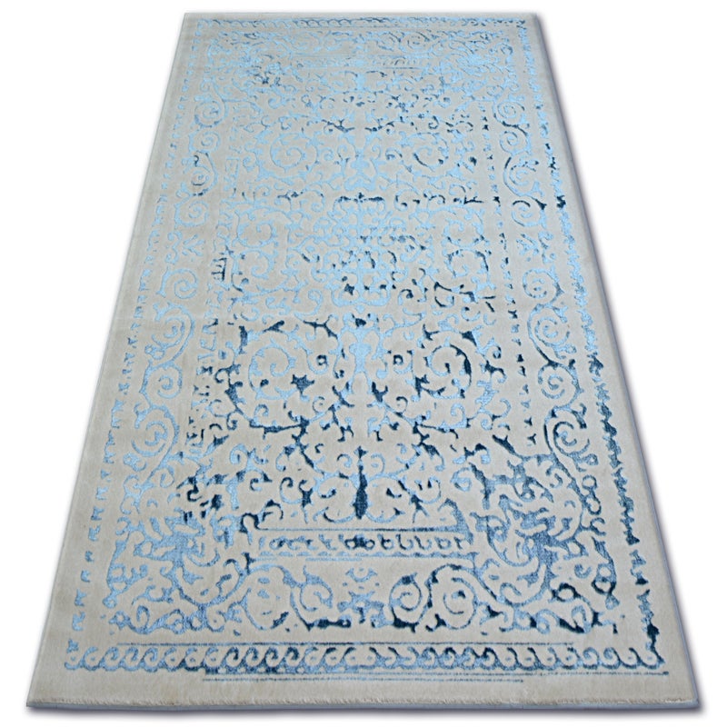 Dywan AKRYL MANYAS 0916 Grey/Blue 240x350 cm