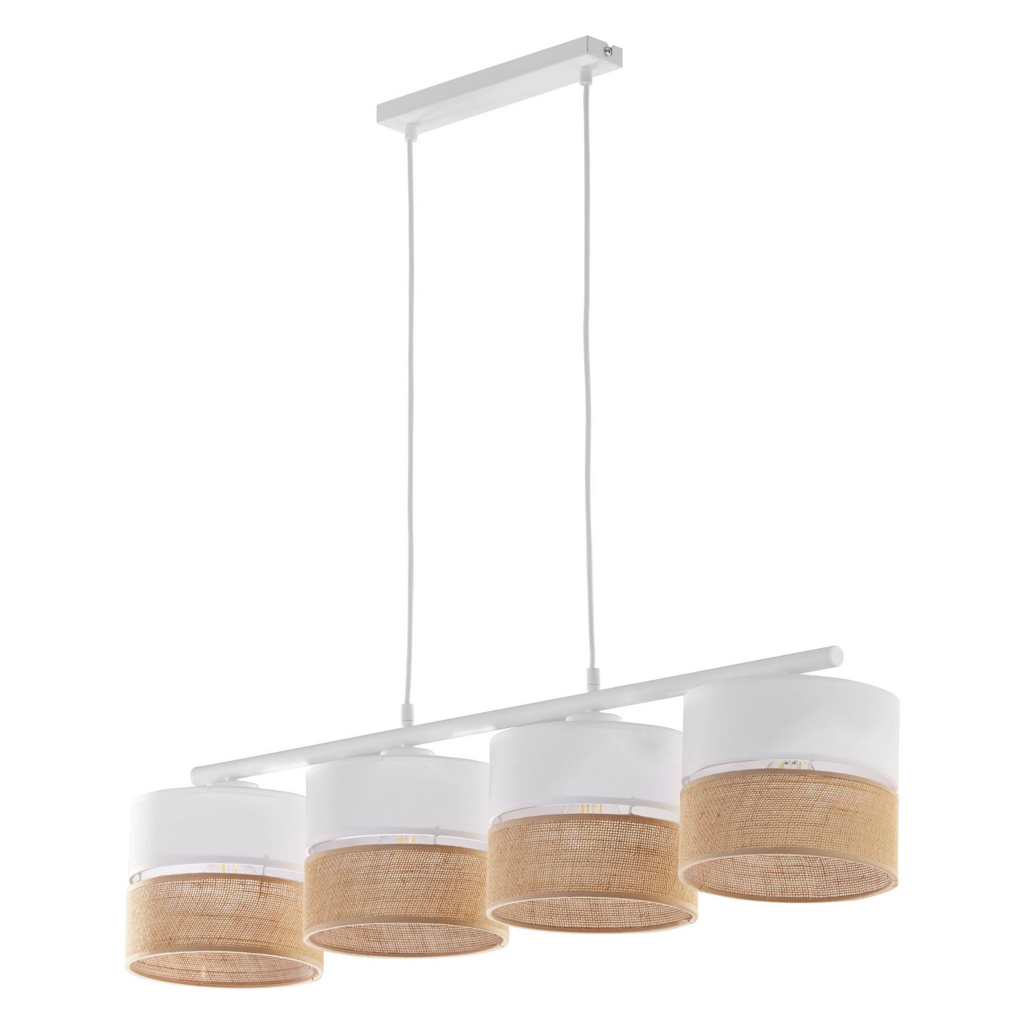 Żyrandol LINOBIANCO 4xE27 15W TK-Lighting 6576