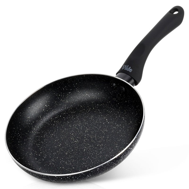 Patelnia granitowa BLACK LINE 20 cm