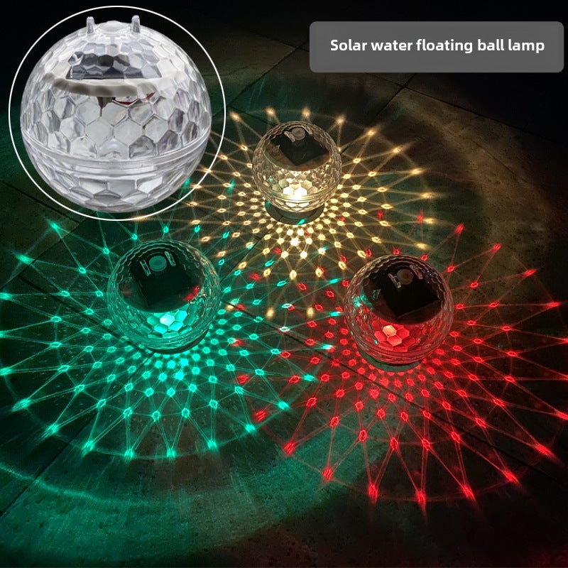 solarny Water pływający Light oczko wodne pływający Light Magic Ball Light Courtyard Light Pool Light Landscape Light(Large 11cm