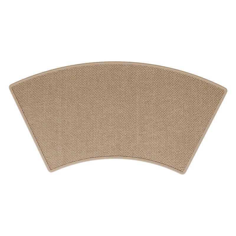 Zaokrąglona mata pod drzwi – Antypoślizgowa mata łazienkowa – Mata podłogowa – Szybkoschnąca mata – Chłonna mata – (40 x 75 cm)