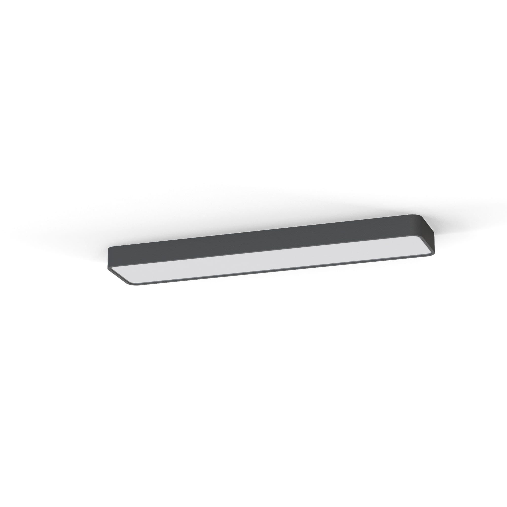 Lampa sufitowa plafon LED Nowodvorski SOFT CEILING90X20 7531 aluminium, grafit