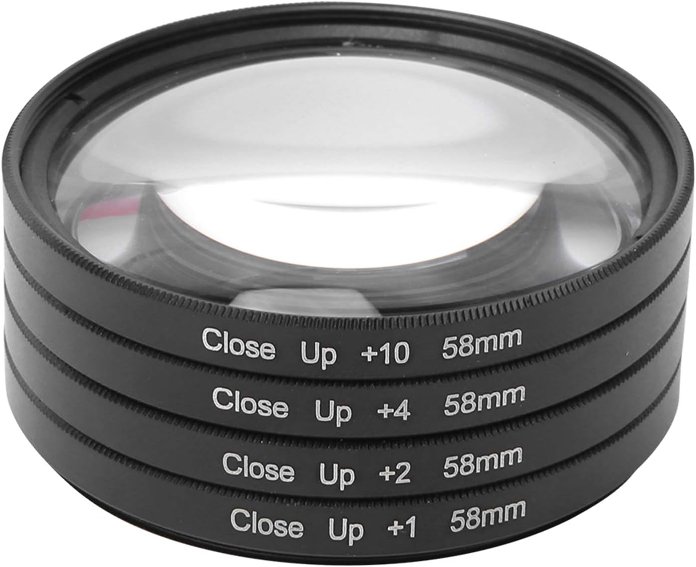 Zestaw filtrów makro – komplet soczewek makro ze szkła optycznego – akcesoria makro do aparatów Nikon