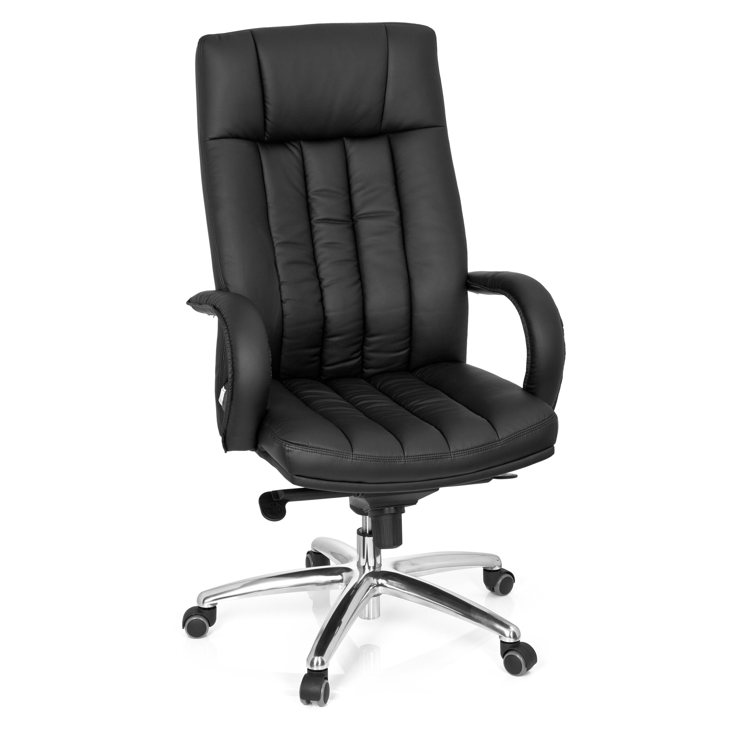 Krzesło Executive XXL G 300 imitacja skóry czarne hjh OFFICE