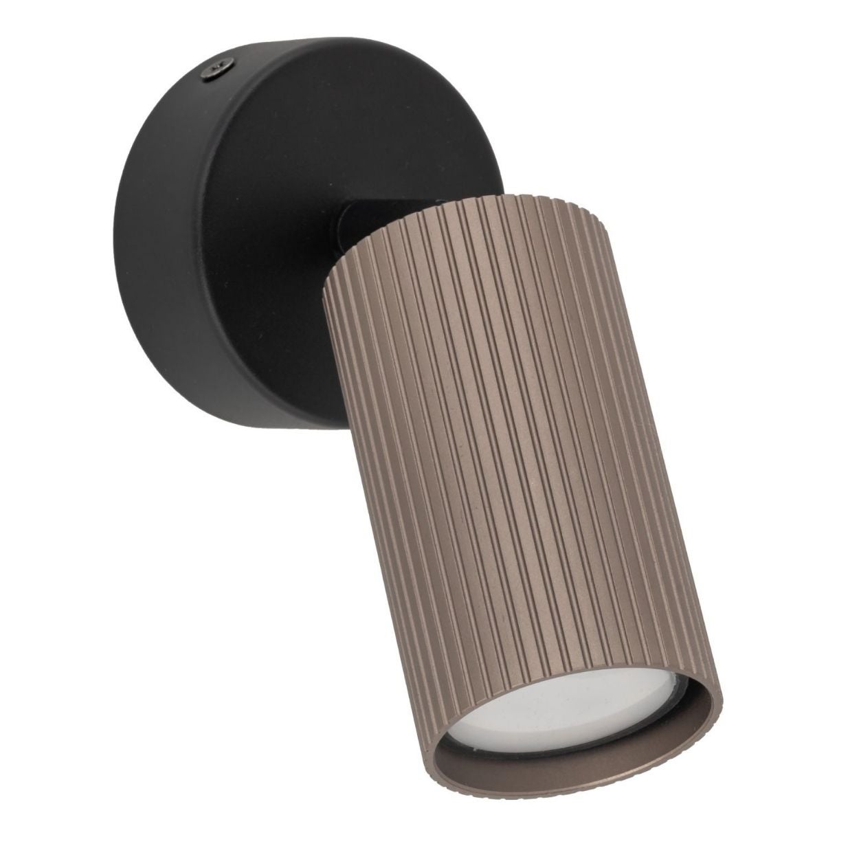 Lampa sufitowa spot TK Lighting TUNE GU10 1x10W brąz/czarny 17,5x15x15 cm 1 szt.