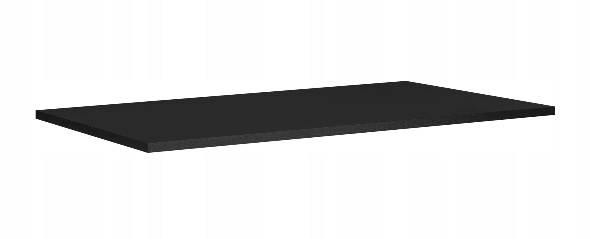 Blat łazienkowy 180 cm czarny mat płyta laminowana