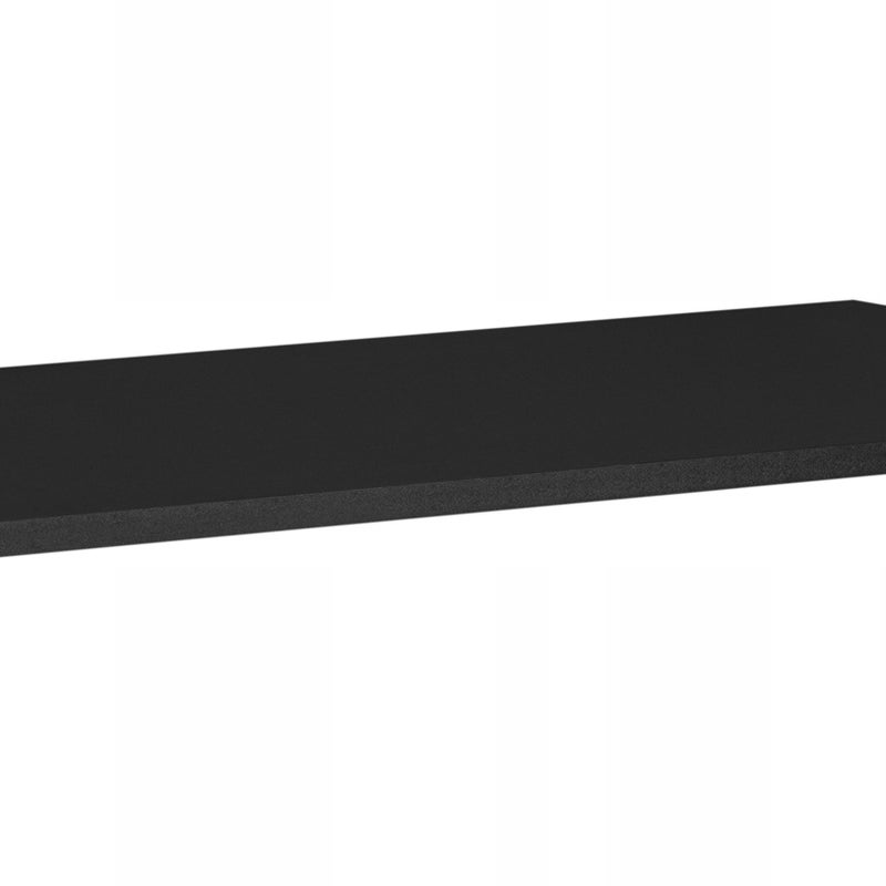 Blat łazienkowy 180 cm czarny mat płyta laminowana
