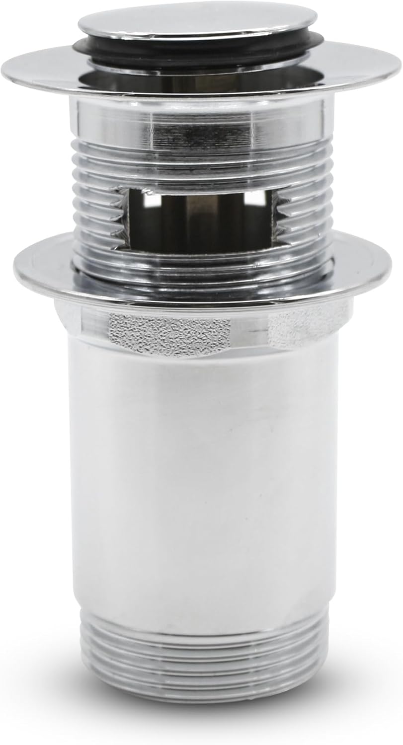 Revet Click Clack Zestaw 1 1 1/4" Średnica 37 mm Korek do zlewu Click Clack Kran Odpływ Click Clack Korek Odpływu Prysznic Click Clack Wymiana